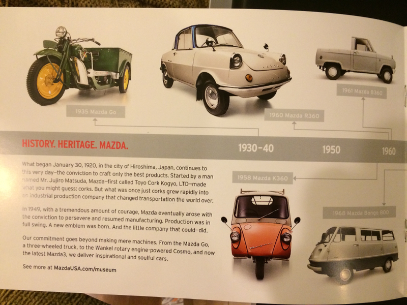 Illustration for article titled Got this in the mail from Mazda